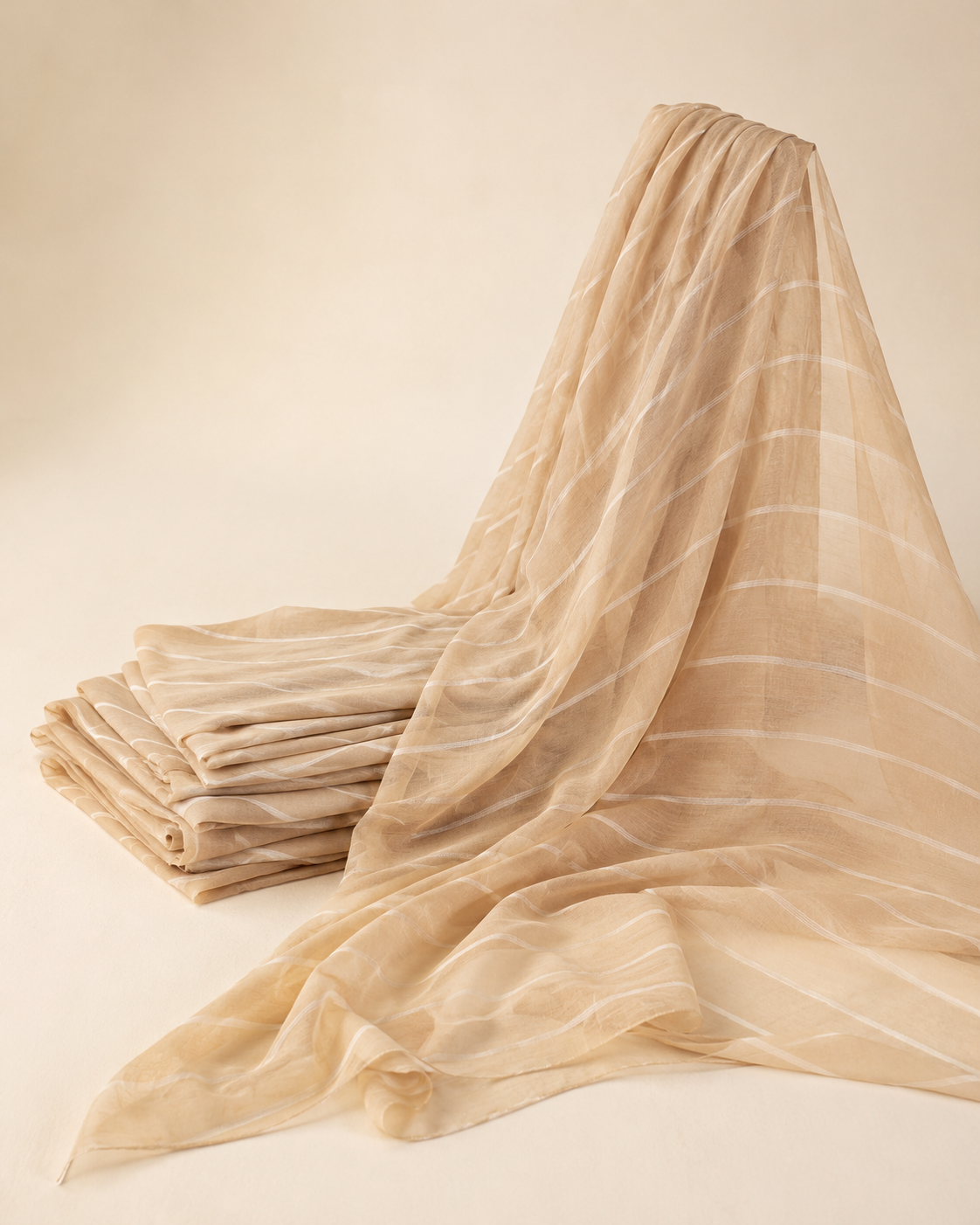 Bandhani semi-silk